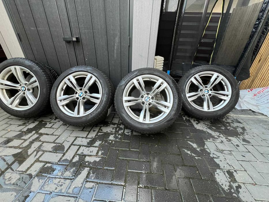 Set jante OEM BMW X5/X6 19 + anvelope iarnă Pirelli Scorpion Winter*RF