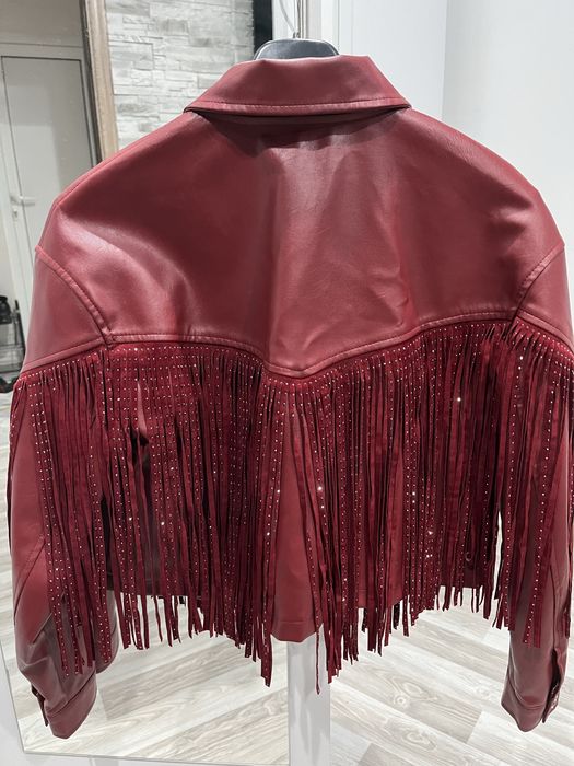 Дамско кожено яке