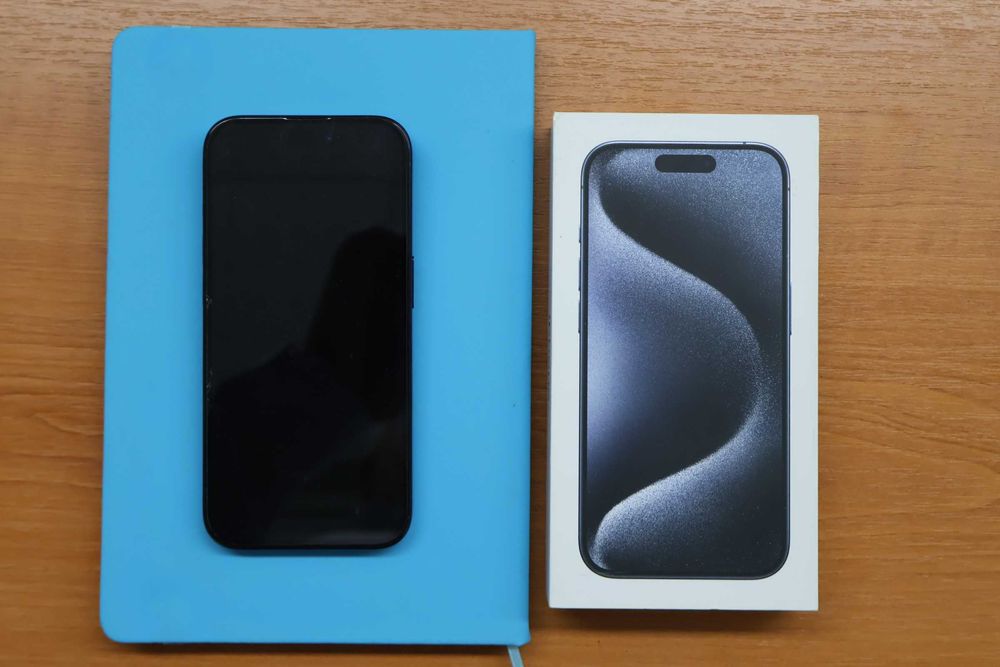 Apple iPhone 15 Pro 128GB Blue Titanium