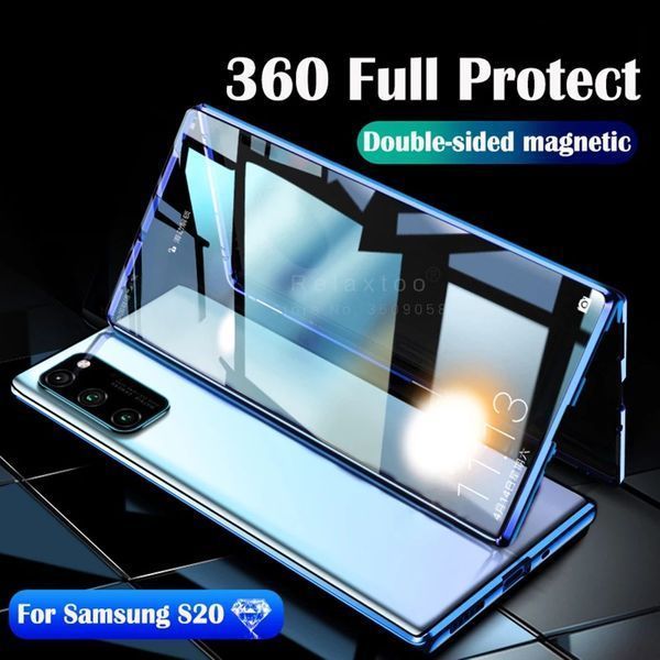Samsung Galaxy S21 / S21 FE / S20/ Двоен 360 магнитен кейс