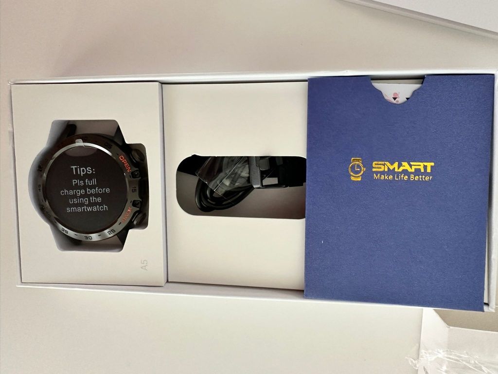 SmartWatch, 2 brățări, ceas militar, tracker multisport,ecran tactil