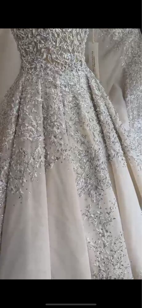 Эксклюзивное  дизайнерское свадебное платье