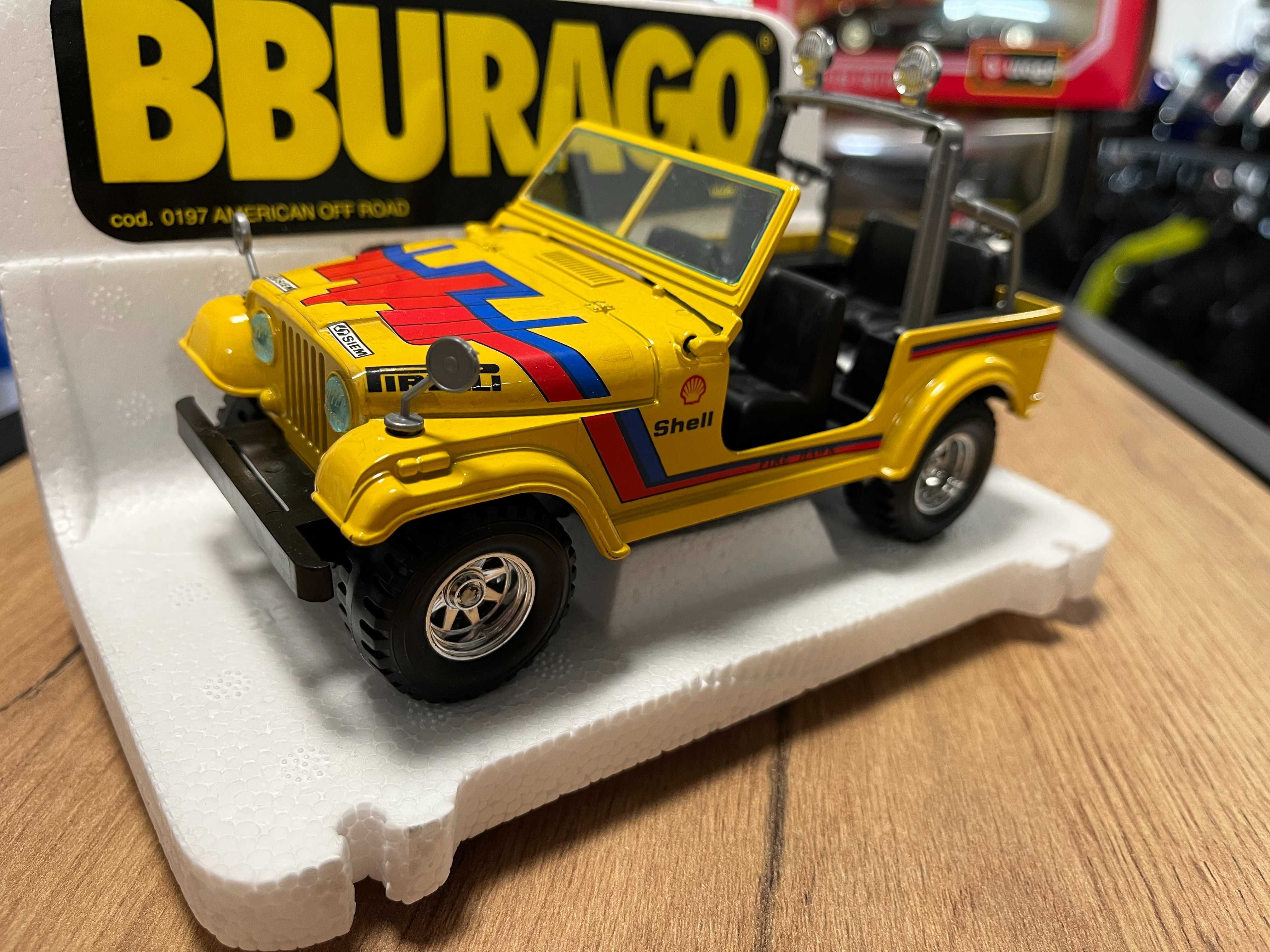 Метална колекционерска количкa BBURAGO AMERICAN OFFROAD  мащаб 1:24