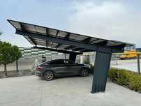 Carport/Garaj premium pe structura metalica