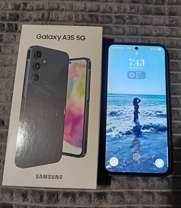 Samsung A35, ползван, но в отлично състояние