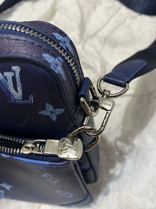 Geanta Borseta piele Louis Vuitton Trio Messenger