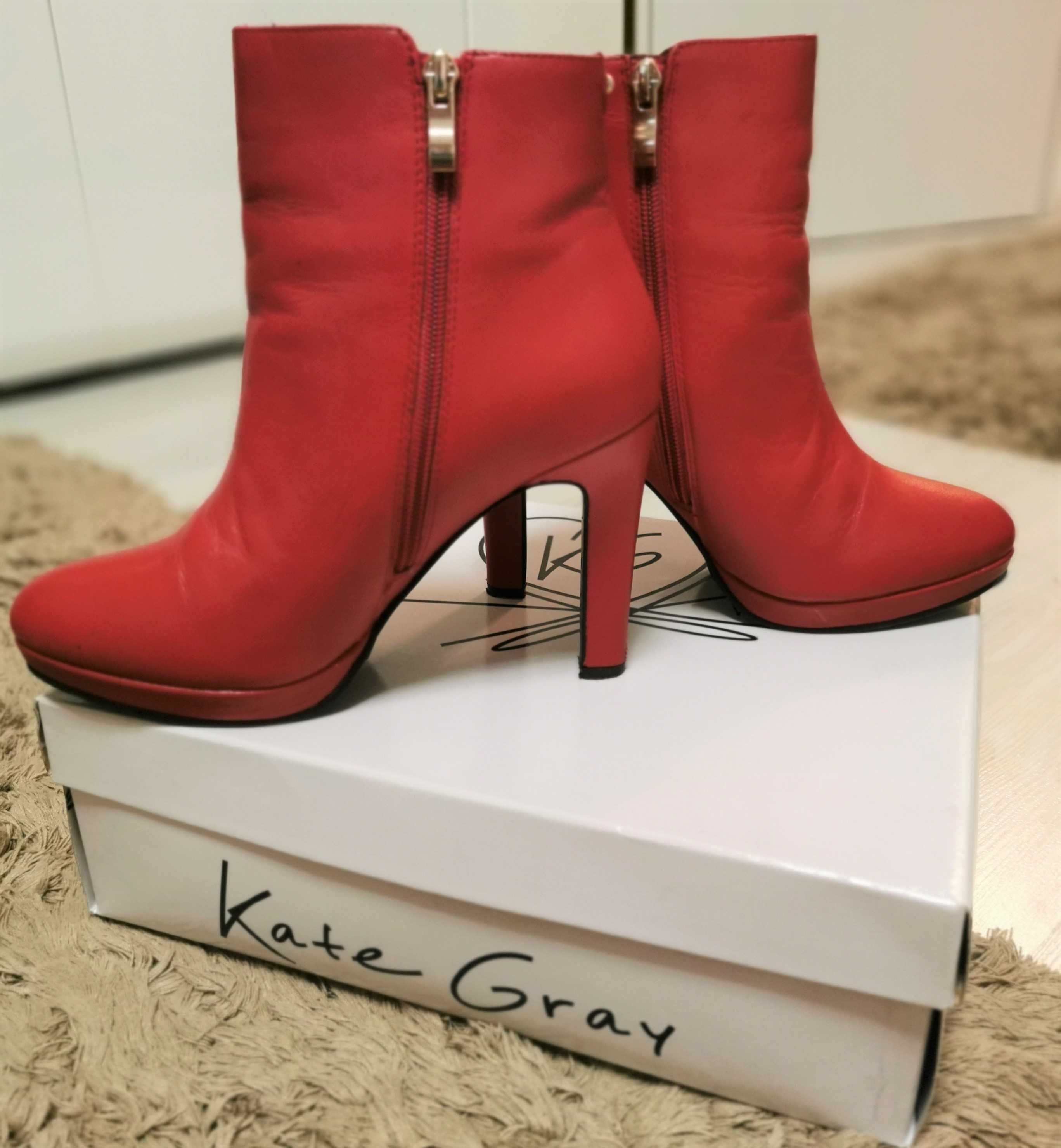 Botine Dama Piele Kate Gray