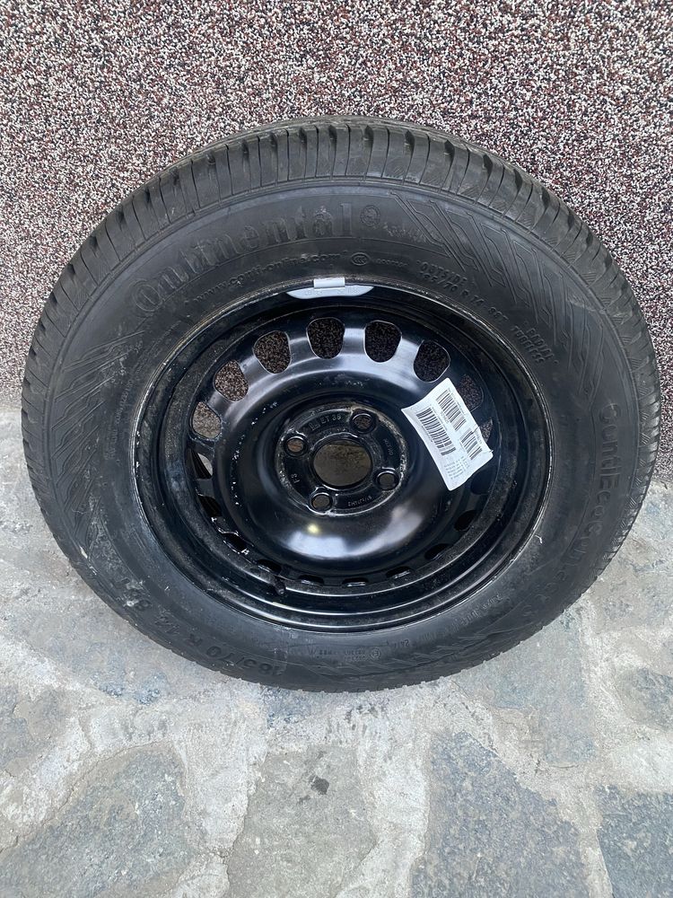 Метална джанта с гума за опел  185/70/14