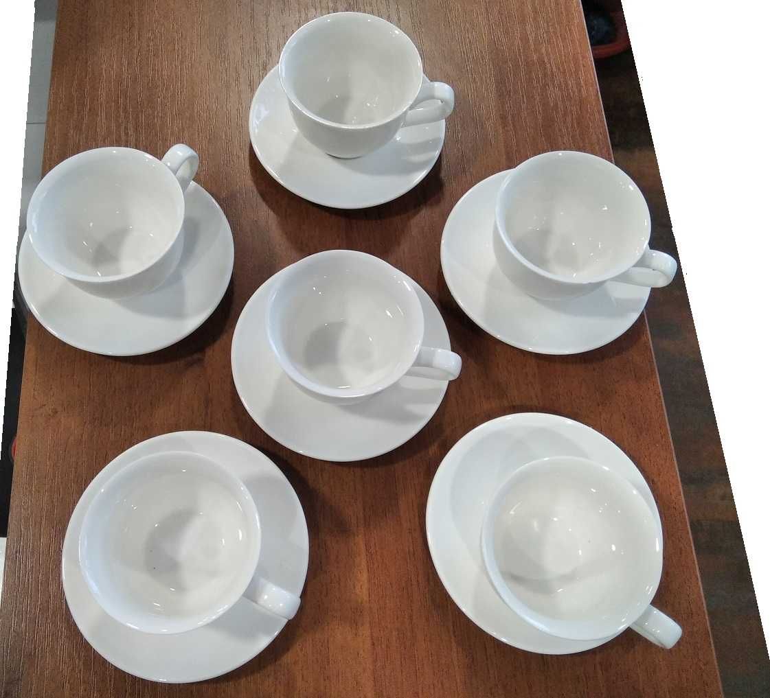 Сервиз за кафе и чай 12в1 - чашки с чинийки за кафе