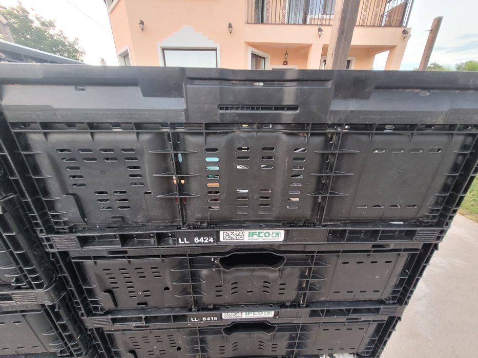 Cutii Plastic Colapsabile PEHD Calitate Maxima