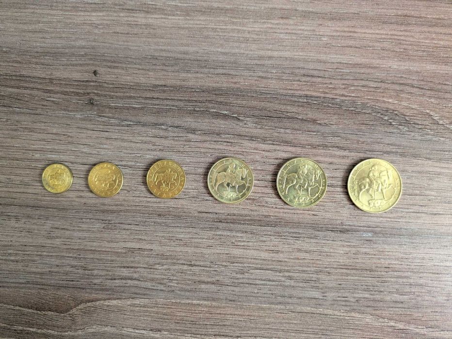 България лот монети 1992 и 1997 година