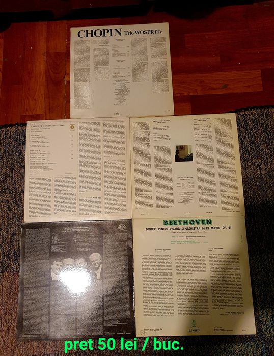 Discuri vinil 5 bucati