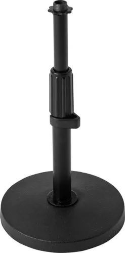 стойка микрофонная, настольная, с круглым основанием