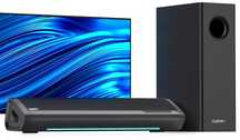 Soundbar tv bluetooth pc laptop proiector