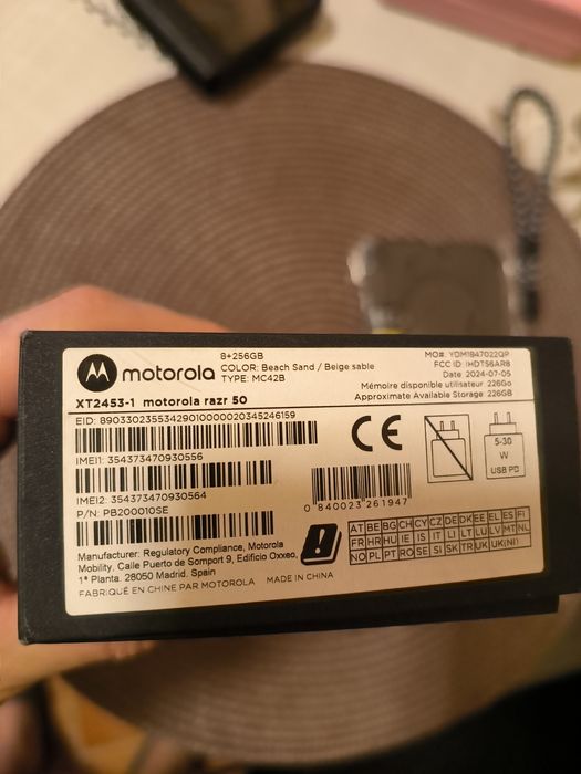 Motorola razr 50 256gb