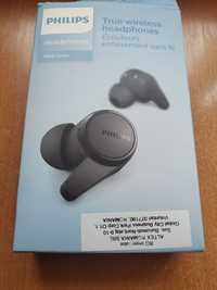 Casti PHILIPS TAT2236BK/00, True Wireless, Bluetooth, In-Ear, Microfon