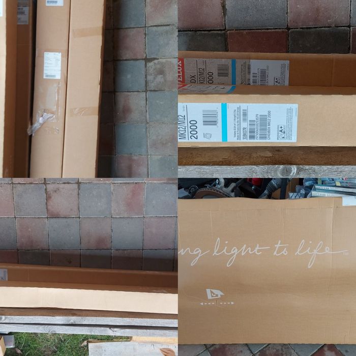 VELUX ferestre pentru mansarda NOI, rame, diferite piese
