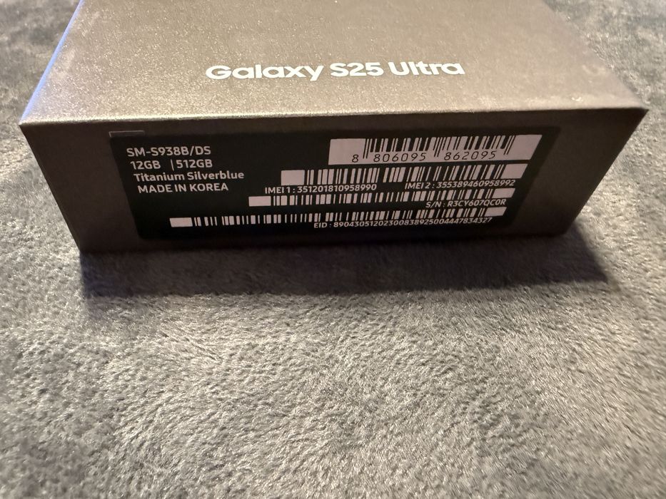 Samsung S25 Ultra 512 GB Titanium Silver Blue