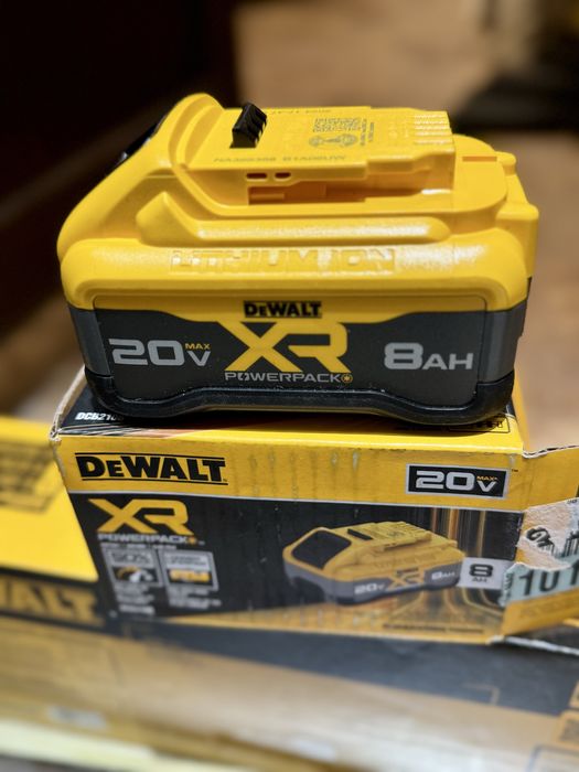 Аккумулятор, батарея Dewalt POWERPACK 8Ah, Оригинал, новый