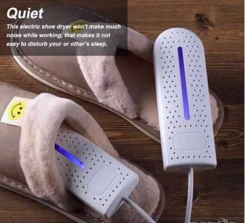 Сушилня за обувки, чехли и чорапи UV стерилизатор 2 в 1, USB зареждане