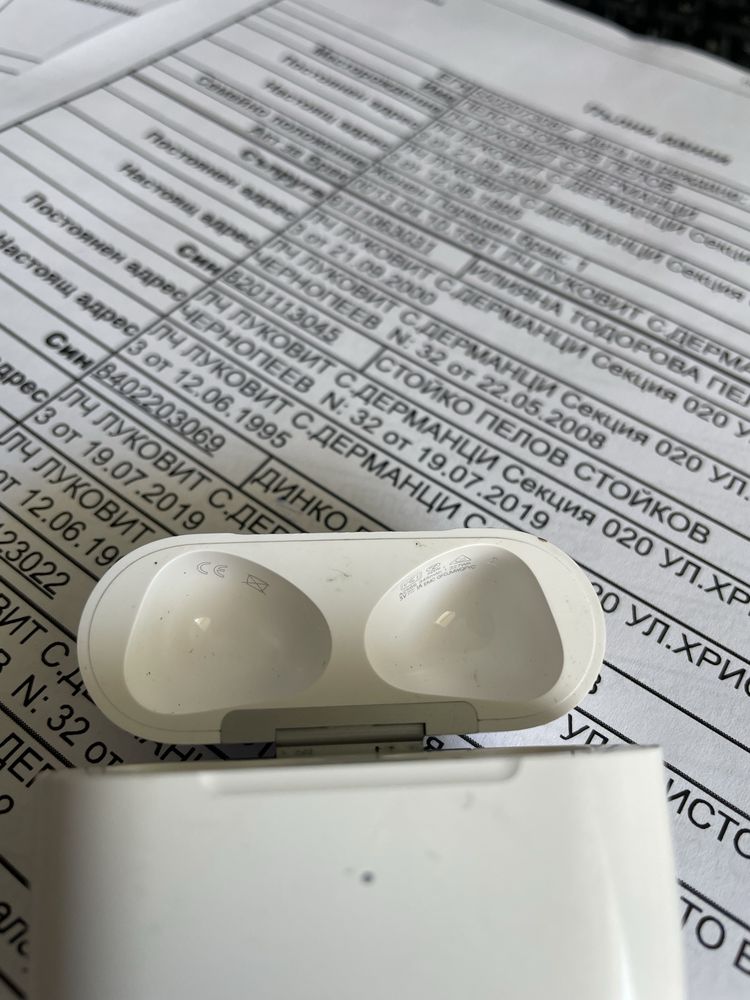 Кутия зя слушалки Aplle Airpods 3 GEN / A2566/станция/зарядно