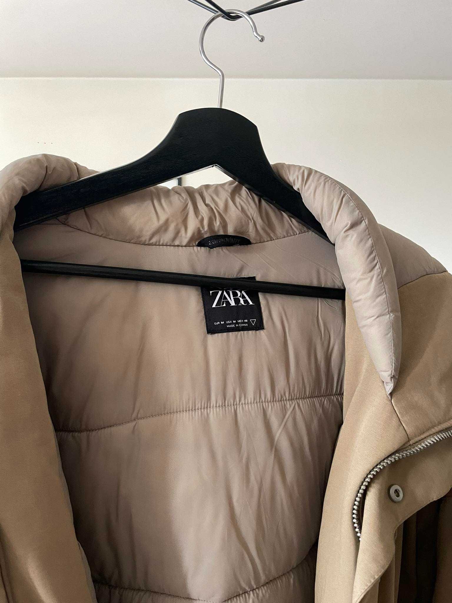 Бежово мъжко зимно яке Zara