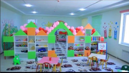 Навбахор янги кургонда  болалар бохчаси