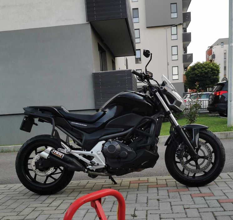 Honda NC700S 2012 • ABS • A2 • Tobă sport • Michelin noi