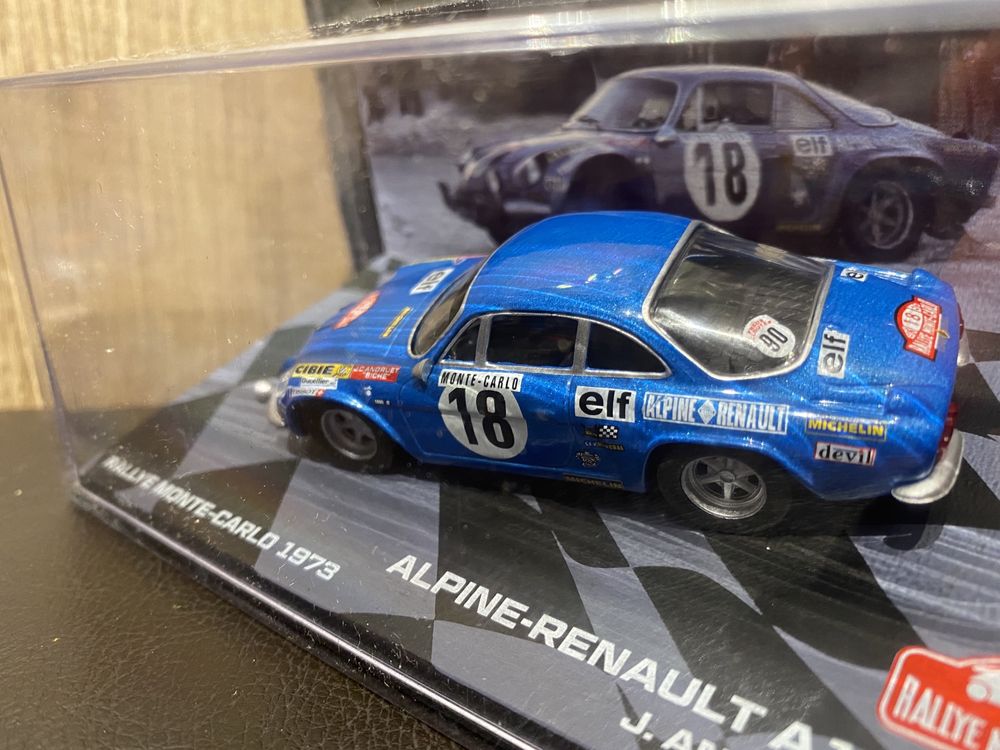 Alpine-Renault A110 1800 1973 macheta auto 1/43 Raliul Monte Carlo #4