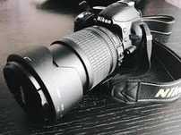 Nikon D3100 с объективом 18-105 мм