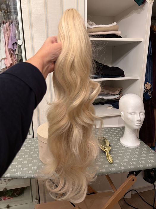 Перука Baldylox, естествена коса с най-високо качество, размер M, 83см