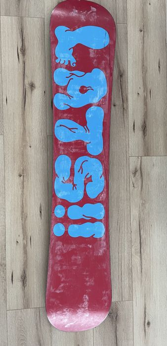 Placa snowborad Burton Board of Health+legaturi Union