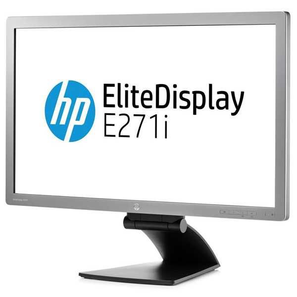 27" монитор HP EliteDisplay E271i IPS - Безплатна доставка! Гаранция!