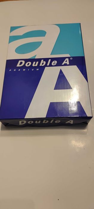 4 topuri coli hartie A4 Double A Premium, pentru copiator, imprimanta
