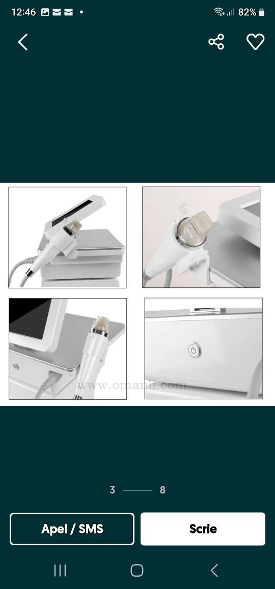 Vand aparat profesional nou Morpheus 8 sigilat