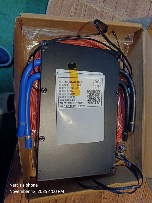 vând bms jk pt sistem solar