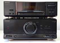 Technics CH 540 muzica la amplificator + procesor ST muzica vintage
