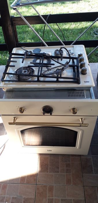 Cuptor si plita gaz beko