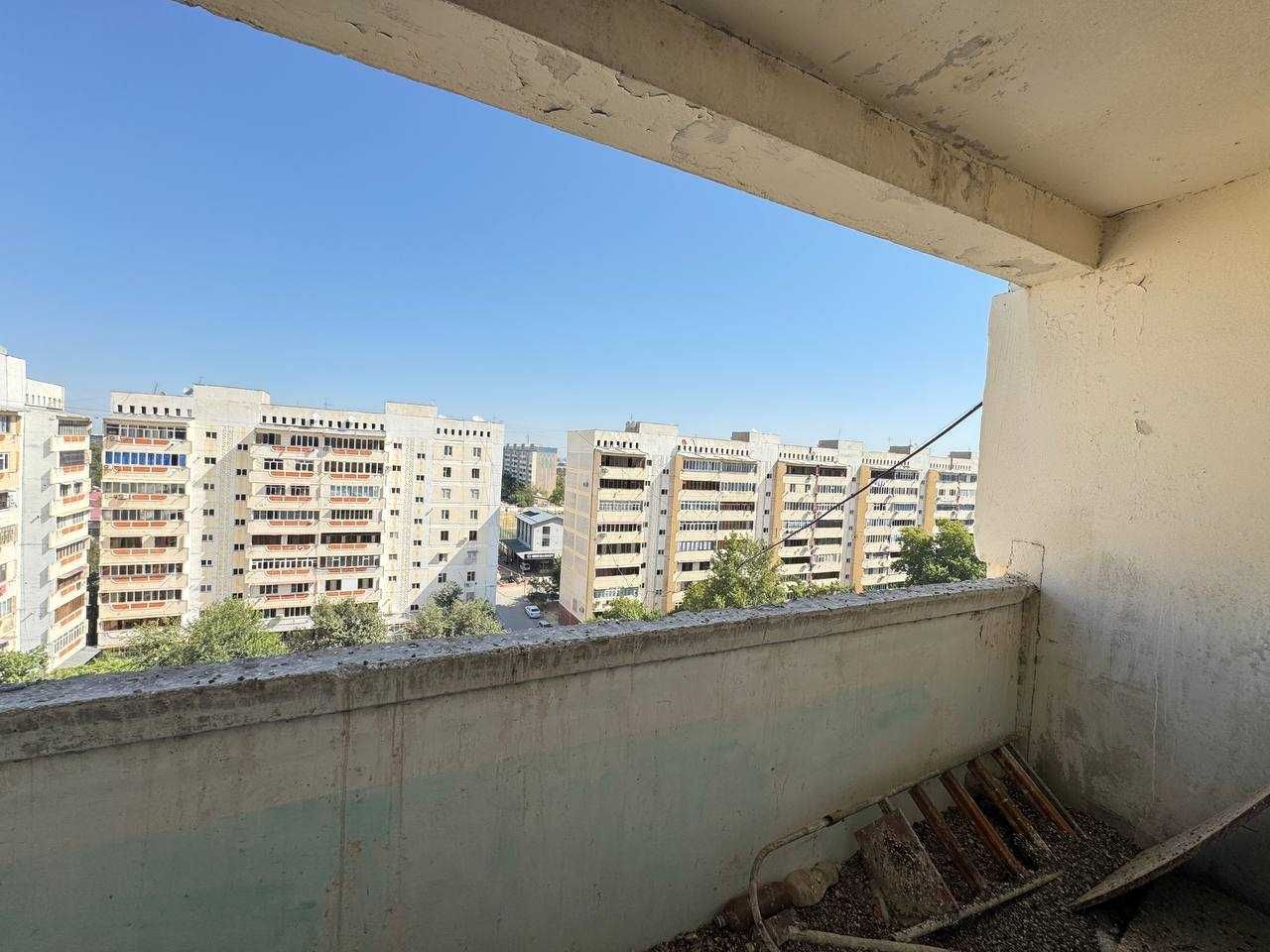 1 комнатная квартира имеется 6м балкон на районе Саттепо