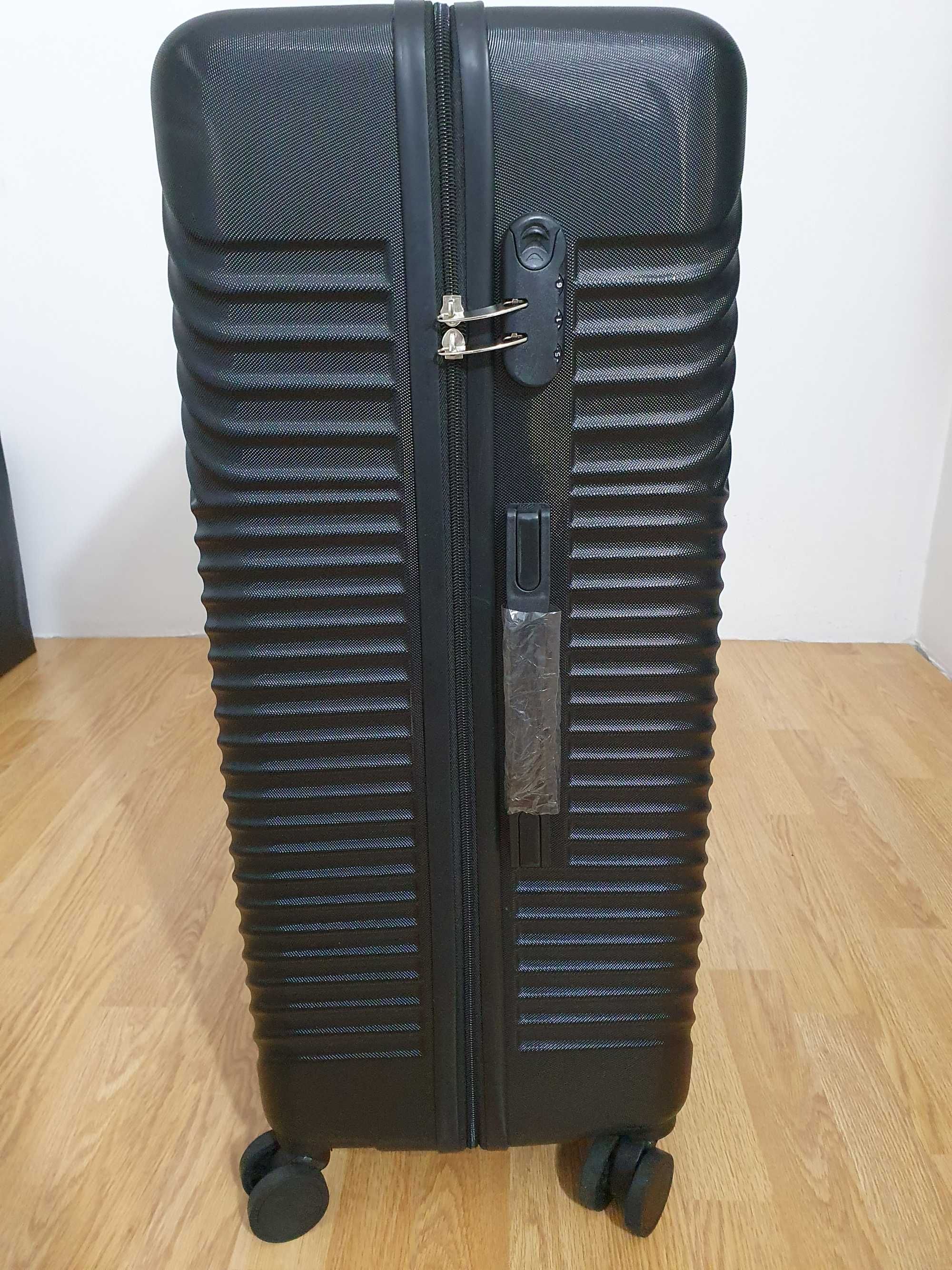 Troler de Voiaj Mare Vienna ABS 4 ROTI  Manere Laterale Si Superioare