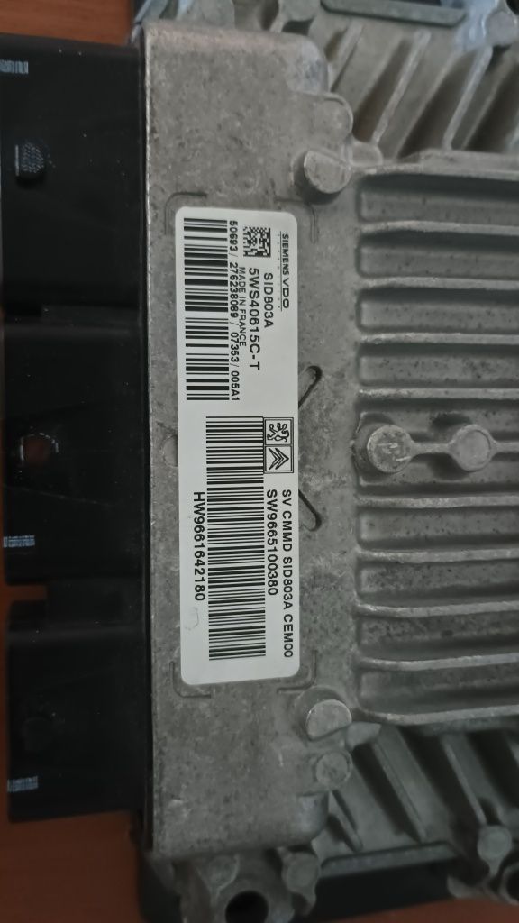 Компютър Двигател за Citroen 5WS40615C-T