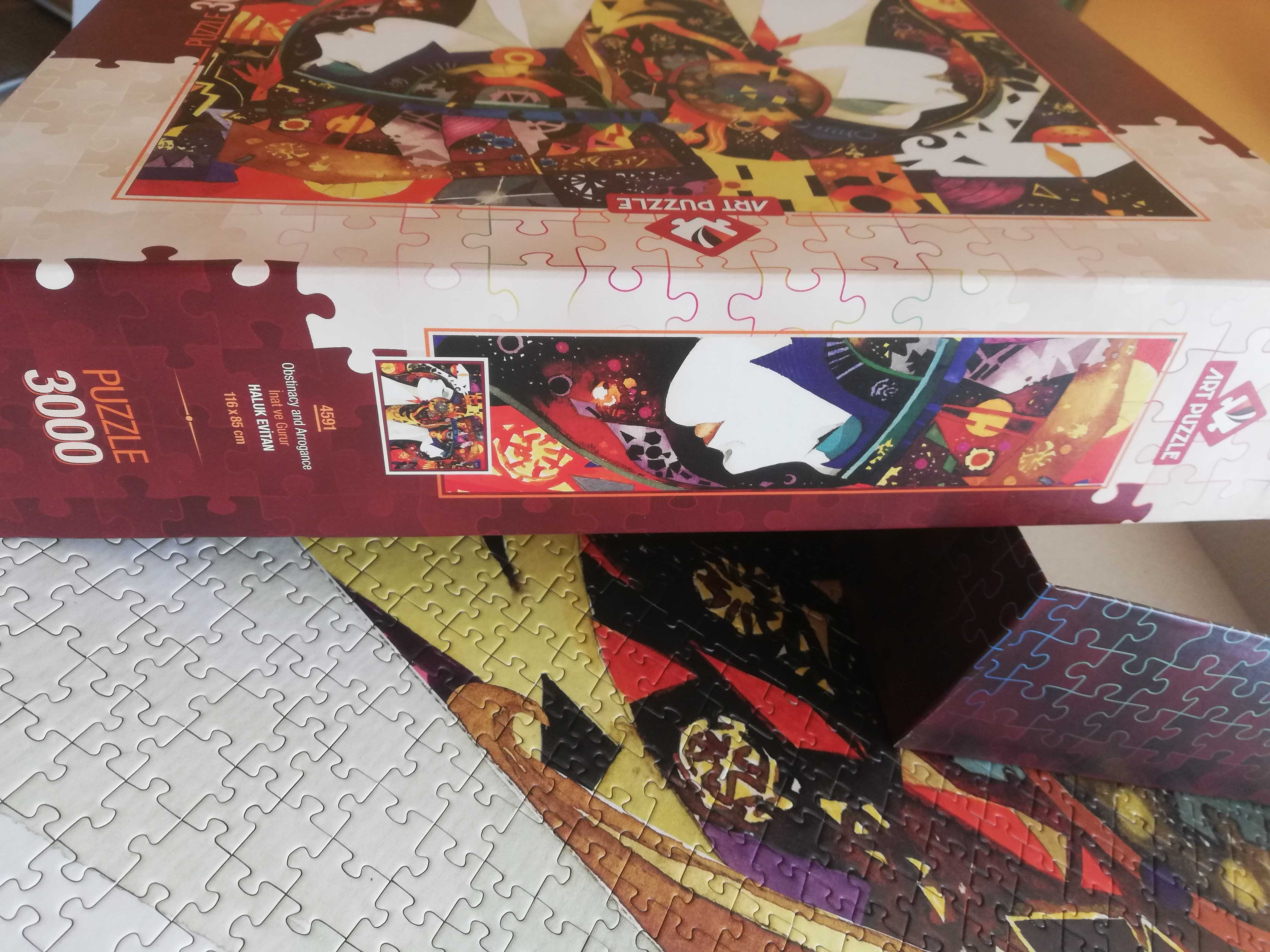 Пъзел Art Puzzle от 3000 части - Упоритост и арогантност, Халук Евитан