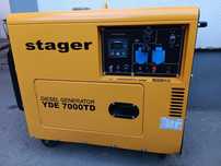 Stager cu motor kipor diesel, 16 ore de funcționare