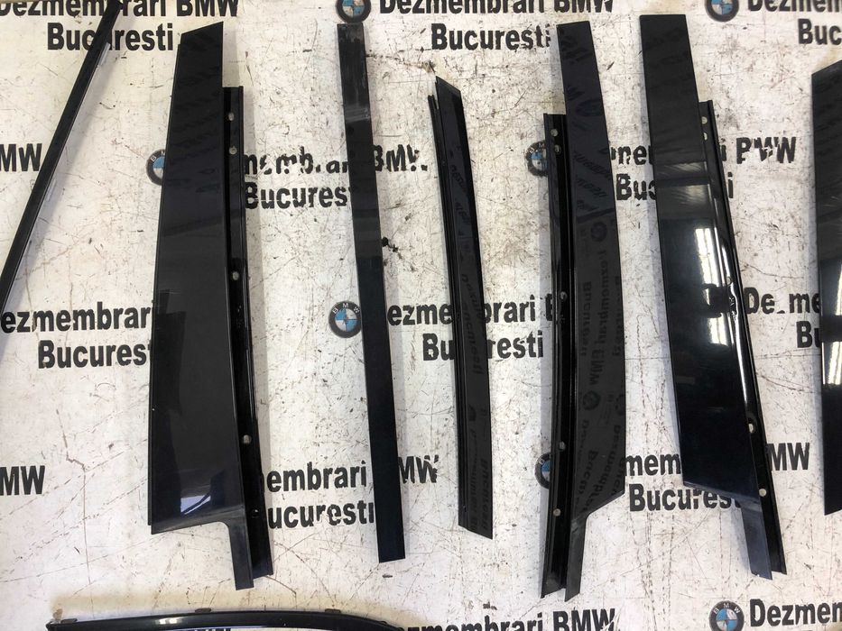 Ornamente trimuri usi shadow line negru lucios BMW X5 E70