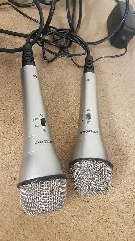 Karaoke set SilverCrest / Караоке пълен комплект с два микрофона