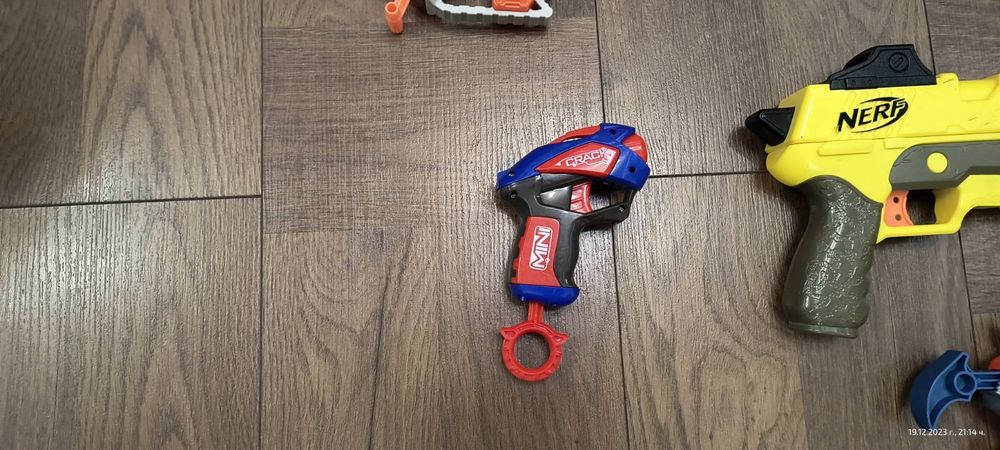 NERF.       пушки