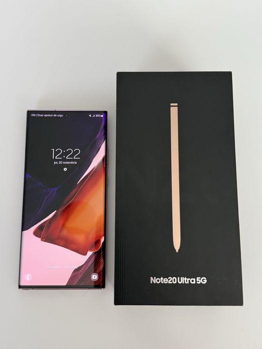 Samsung Note 20 Ultra 5G Dual Sim 512 GB Mystic Bronze