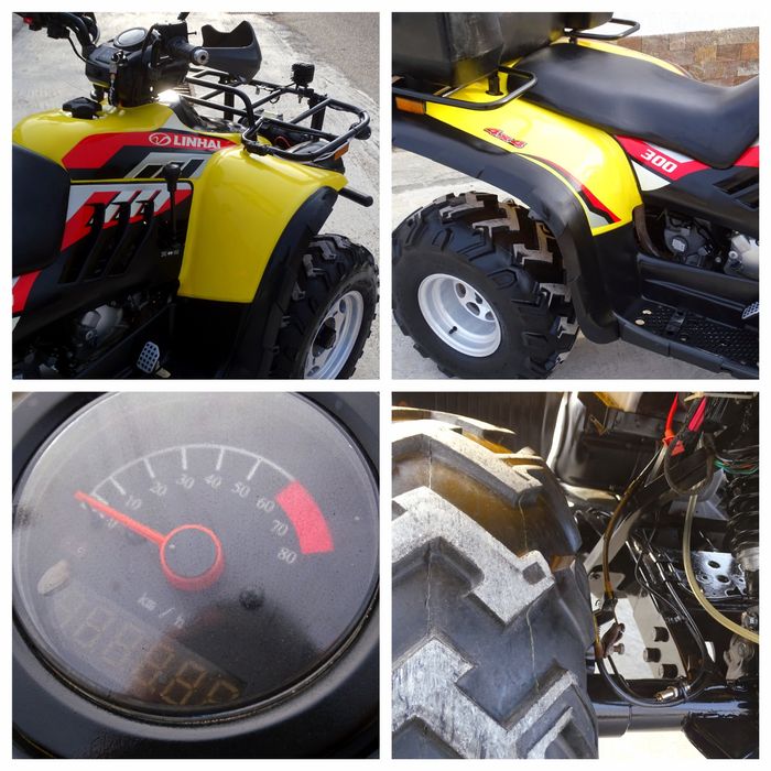 ATV /ATW LINHAI WORKER 300 4x4 nu [ca-n am,cf moto, tgb,suzuki)
