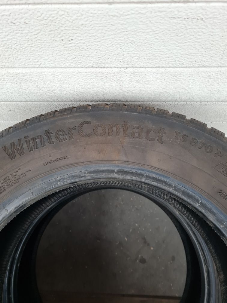 Зимни гуми 2 броя CONTINENTAL WinterContact TS870P 205 60 R16 дот 3823