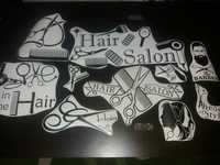 Stickere autocolante Fizerie/ Hair Salon
